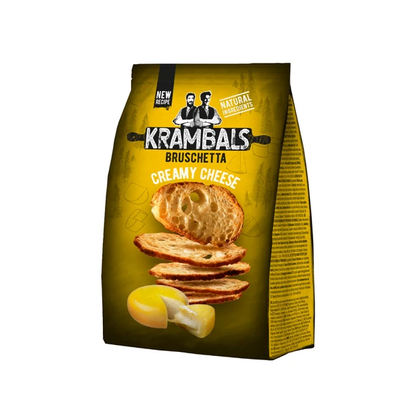 Krambals Bruschetta - Krémsajt ízű pirított kenyérszelet 70g