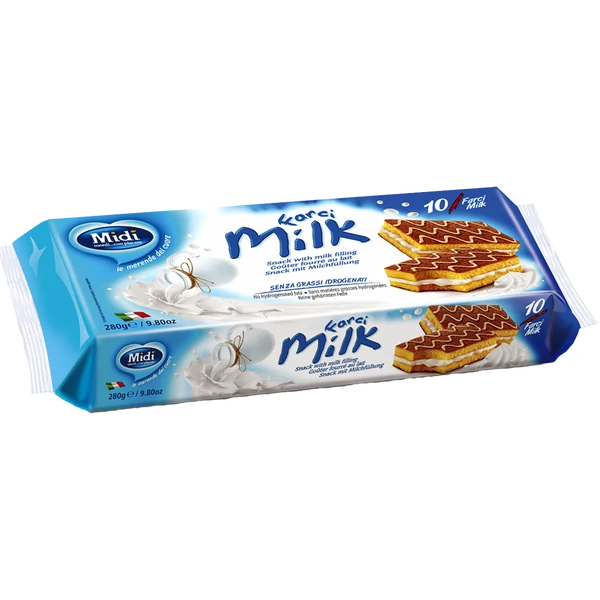 Midi Piskóta Milk 10x28g