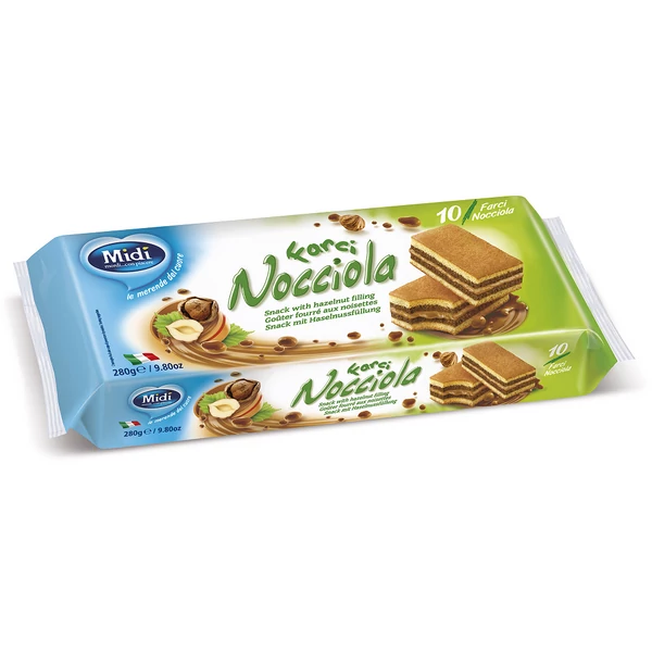 Midi Piskóta Mogyorós 10x28g