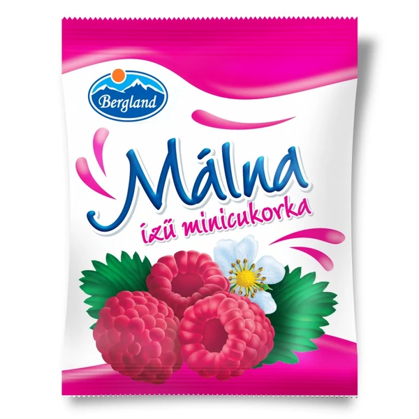 Bergland mini cukor málna 70g
