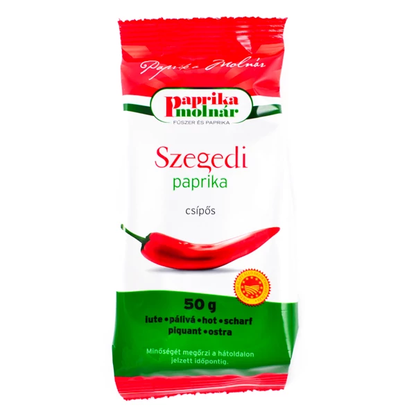 Paprika Molnár csípős 50g