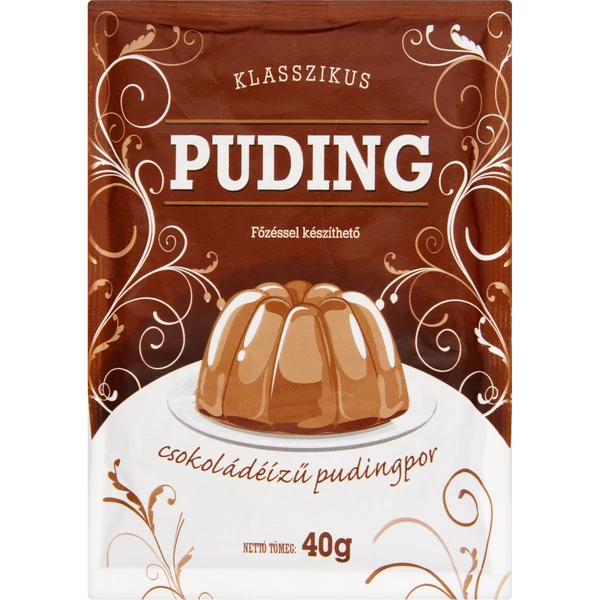 Klasszikus csoki puding 40g