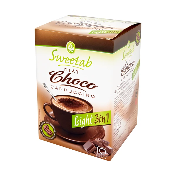 Sweetab csokis cappuccino 10x10g
