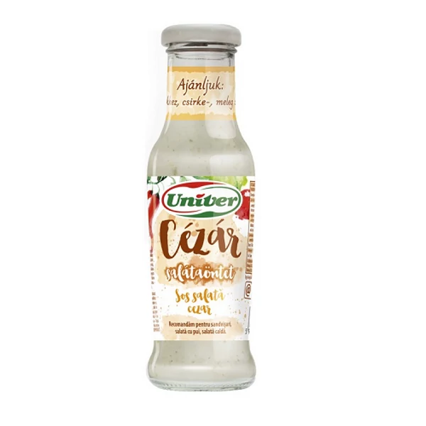 Univer cézár salátaöntet 230g