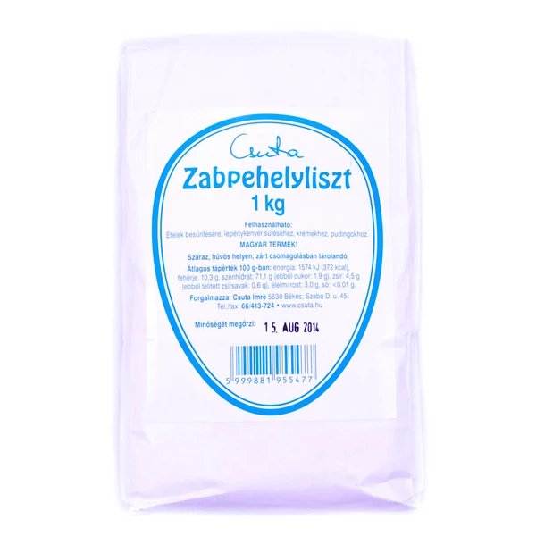 Csuta zabpehelyliszt 1 kg