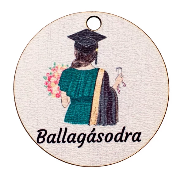 Ballagási feliratos dekortábla 5cm 5db-os kiszerelésben GV03-80