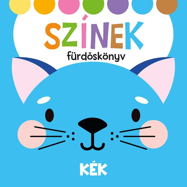 Színek fürdőskönyv - Kék