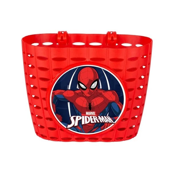Pókemberes gyermek kerékpárkosár piros színben 41800002PE