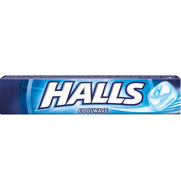 Halls mentol-eukaliptuszízű, töltetlen keménycukorka 33,5 g