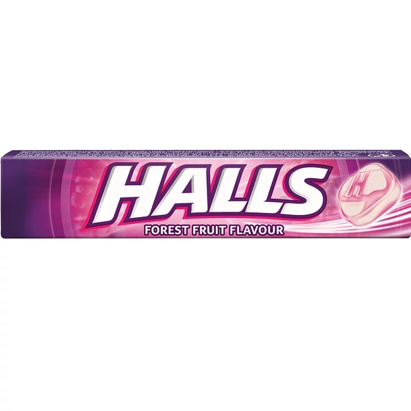 Halls wild berry ízesítésű, töltetlen keménycukorka 33,5 g