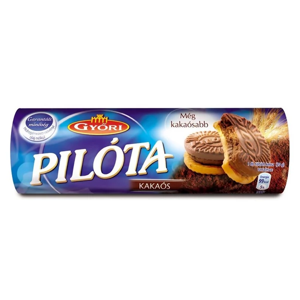 Győri édes kakaós pilótakeksz 180 g