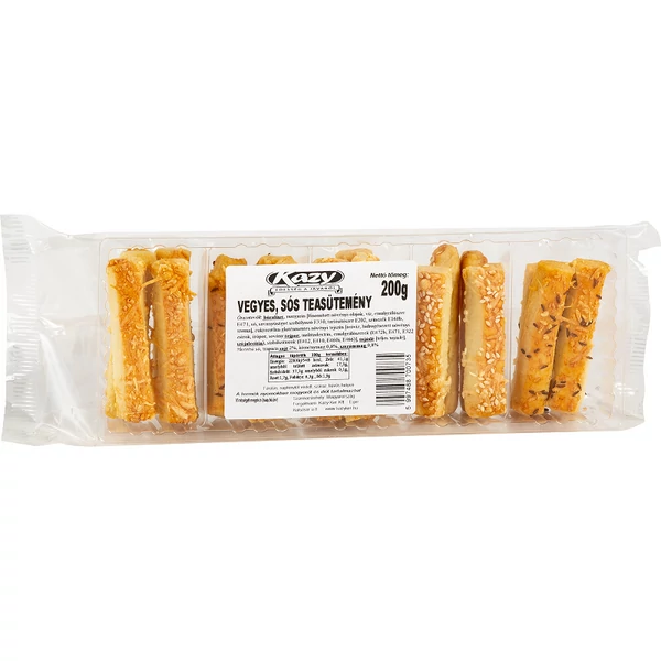 Kazy vegyes sós teasütemény 200g
