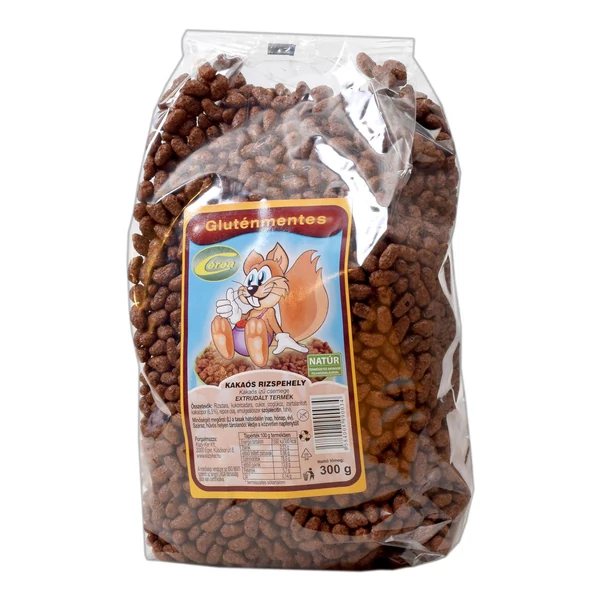 Gluténmentes kakós rizspehely 300g