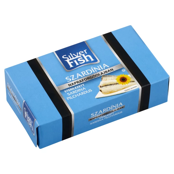 Silverfish Szardínia növényi olajban 125g/90g