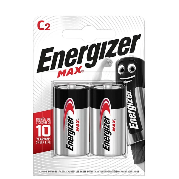 Energizer Max alkáli baby elem 2db