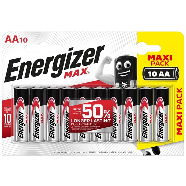 Energizer max alkáli mikroelem AAA 10db