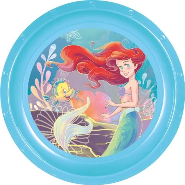 Műanyag tányér lapos Kis hableányos QP2009