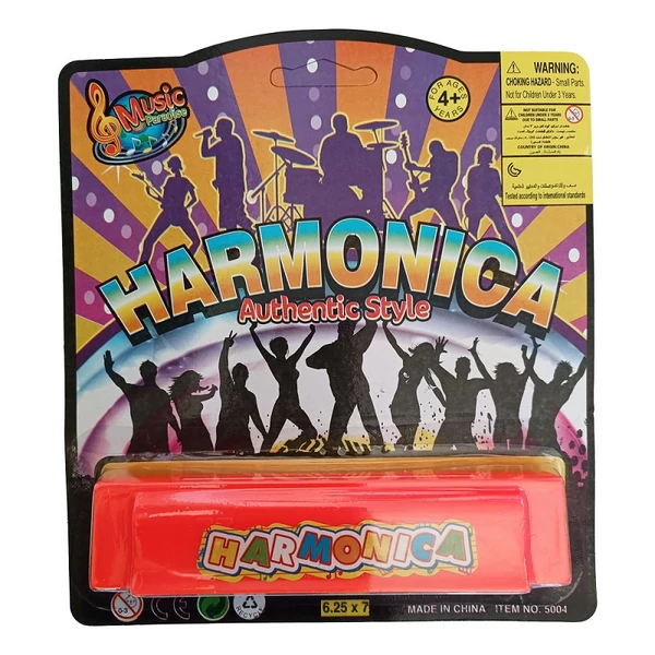 Szájharmónika kétféle színben HA5044