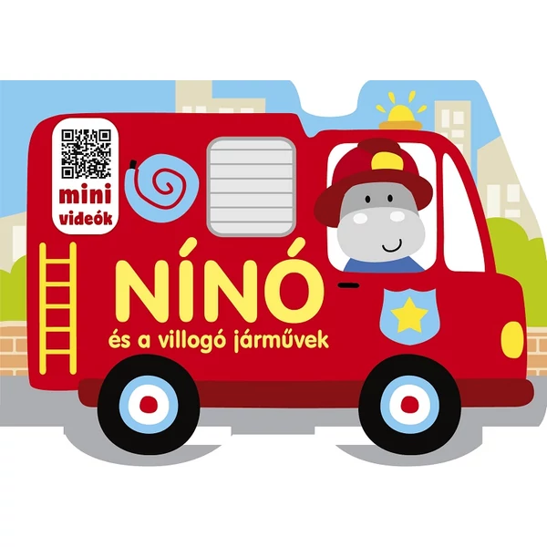 Nínó és a villogó járművek könyv