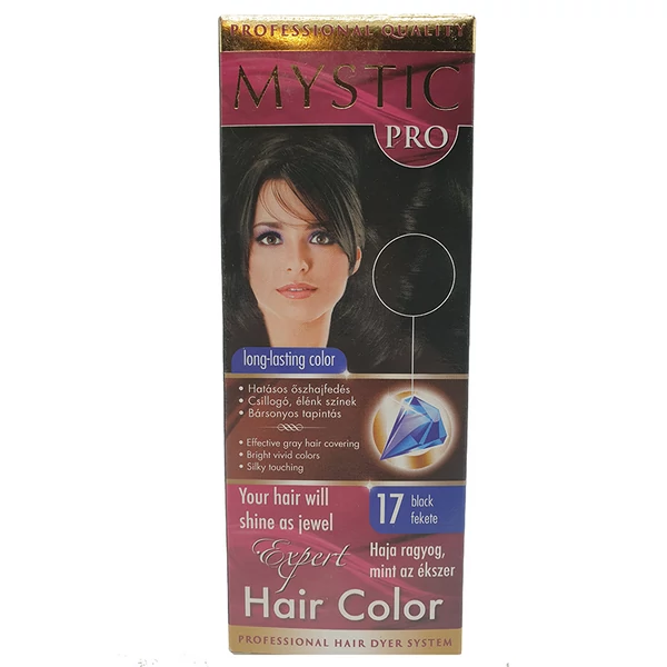 Mystic pro fekete hajfesték 17