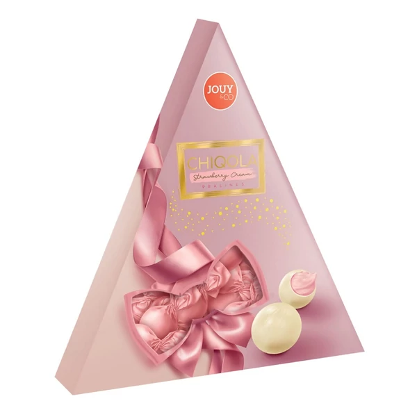 Chiqola epres-fehércsokis golyók desszert 110g