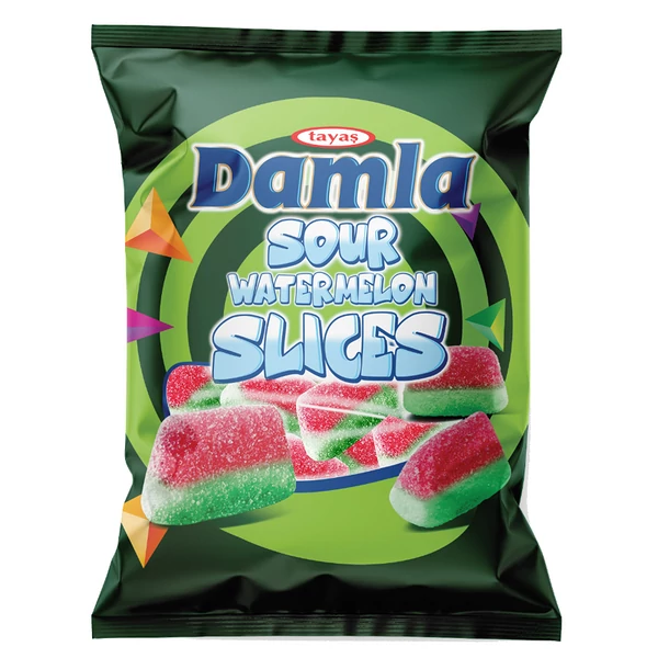 Damla sour watermelon gumicukor 80g