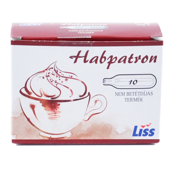 Habpatron töltet N2O 10x8g