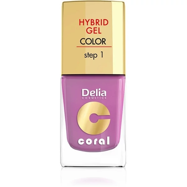 Delia hybrid gel púderrózsaszín színű körömlakk 11ml 05