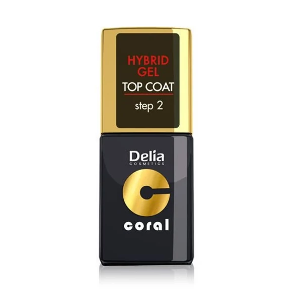 Delia hybrid gel fedőlakk 11ML 00