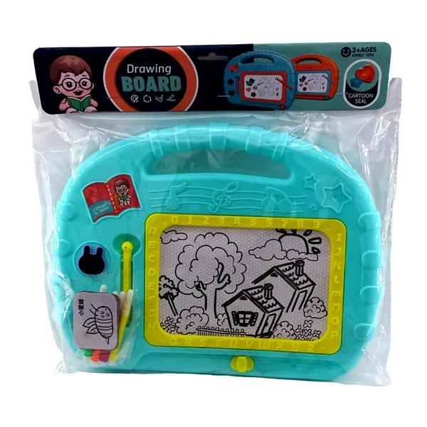 Mágneses rajztábla kék színben 47466