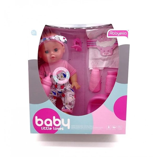 Játék baba kiegészítőkkel 46760