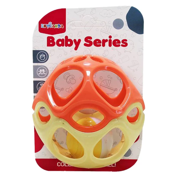 Baby labda lyukacsos csörgővel 2 féle BB8253