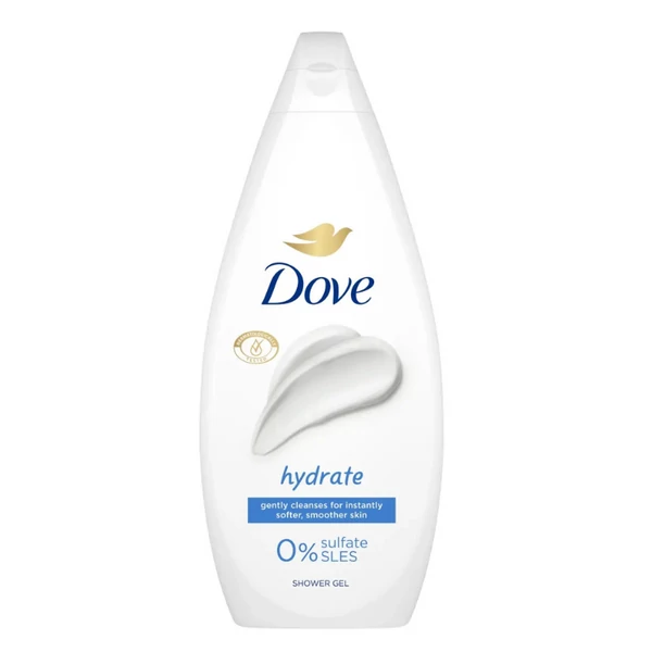 Dove Hydrate krémtusfürdő - 720 ml