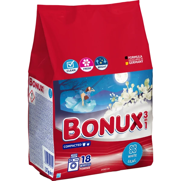 Bonux 3IN1 Lilac 1,17kg 18 mosás