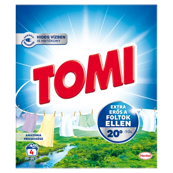 Tomi Amazónia mosópor 220g 4 mosás