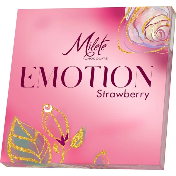 Emotion töltött desszert eper ízű 125g