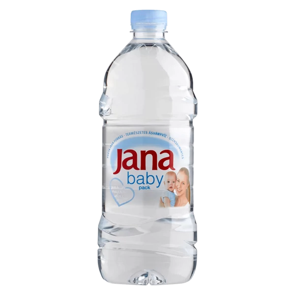 Jana baby ásványvíz 1l - csak egyedi szállítással vagy személyes átvétellel