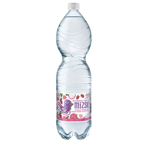 Mizse ízesített víz sárkánygyümölcs-málna 1,5l - csak egyedi szállítással vagy személyes átvétellel