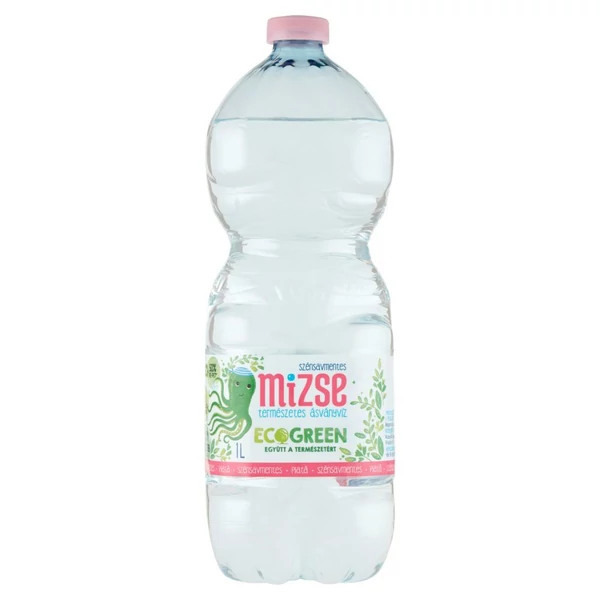 Mizse ásványvíz mentes ecogreen 1l - csak egyedi szállítással vagy személyes átvétellel