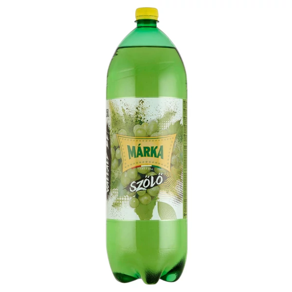 Márka szőlő szénsavas üdítőital cukorral és édesítőszerekkel 2,5 l - csak egyedi szállítással vagy személyes átvétellel