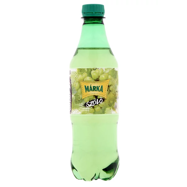 Márka szőlő szénsavas üdítőital cukorral és édesítőszerekkel 0,5L - csak egyedi szállítással vagy személyes átvétellel