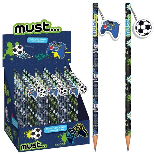 Luna: Fiús grafitceruza radírral, kétféle változatban 1db