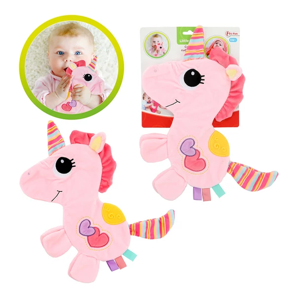 Little Stars: Unikornisos rágókás, csörgős nyálkendő