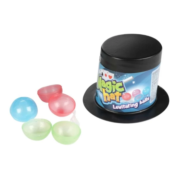 Varázskalap bűvész meglepetéscsomag különböző trükkökkel 1db