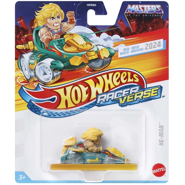 Hot Wheels: Racer Verse - He-Man kisautó 1/64-es méretarány - Mattel