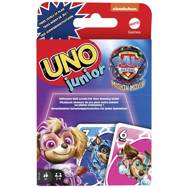 UNO Junior: Mancs őrjárat kártyajáték - Mattel