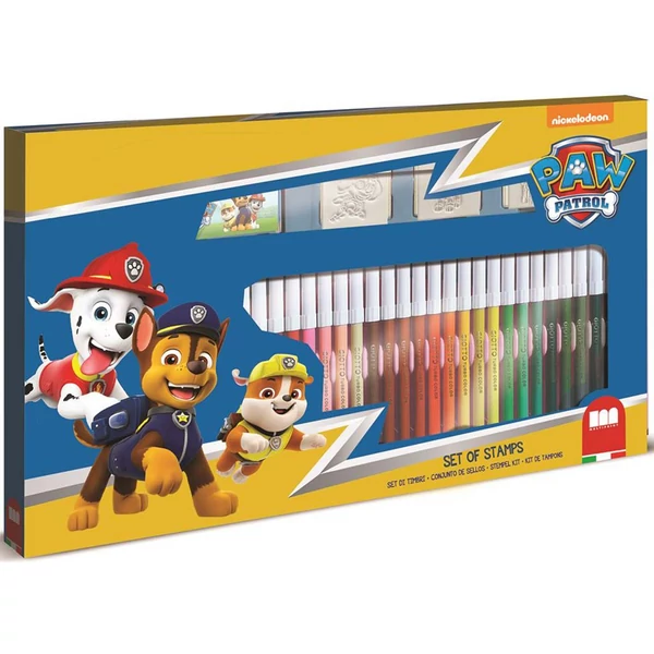 Mancs őrjárat nyomdaszett 36db filctollal - Multiprint