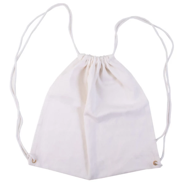 PlayBox: Fehér tornazsák, sportzsák 34x35cm-es