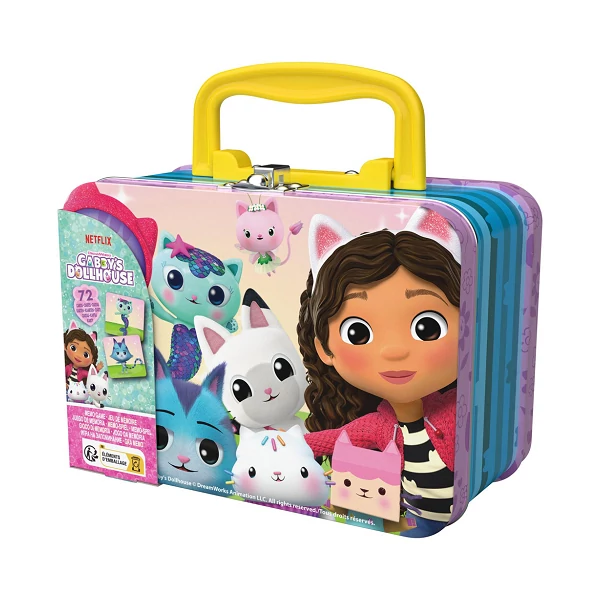 Gabi babaháza: Gabi babaháza memóriajáték fém bőröndben - Spin Master