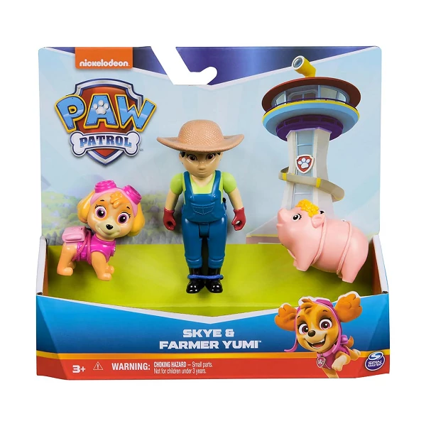 Mancs őrjárat: Skye kiskutya és Farmer Yumi szett - Spin Master
